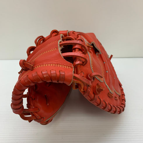 ミズノ MIZUNO ソフトボール用 大人 一般 キャッチャーミット 捕手 グローブ グラブ 右投げ 1AJCS12410 中古品 野球 7885