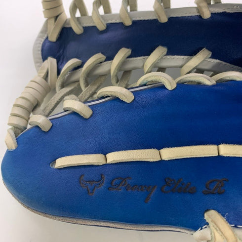 中古品 ミズノ MIZUNO ミズノプロ オーダー 軟式 外野手用グローブ HAGA製 刺繍有り 5328