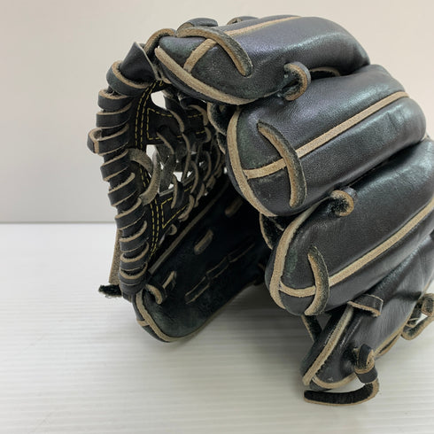 ミズノ MIZUNO ミズノプロ 硬式 大人 一般 内野手用 グローブ グラブ 右投げ HAGAJAPAN 1AJGH21105 中古品 野球 7837