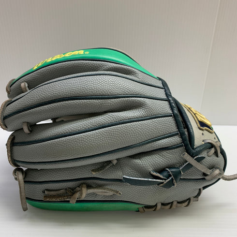 ウィルソン Wilson ワナビーヒーロー 軟式 大人 一般 内野手用 グローブ グラブ 右投げ RHW87H 中古品 野球 7796