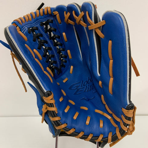 ミズノ MIZUNO グローバルエリート Global Elite 耕作印 軟式 大人 一般 投手用 グローブ ピッチャー グラブ 右投げ オーダー 中古品 グローブ袋付き 野球 1414
