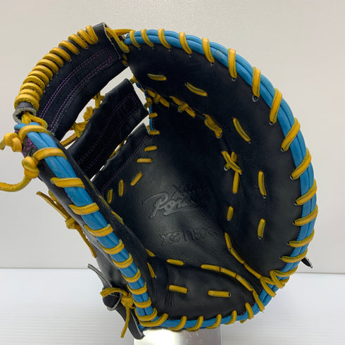 ザナックス Xanax ザナパワー 軟式 大人 一般 ファーストミット 一塁手 グローブ グラブ 右投げ BRF23FO1K 中古品 野球 7263