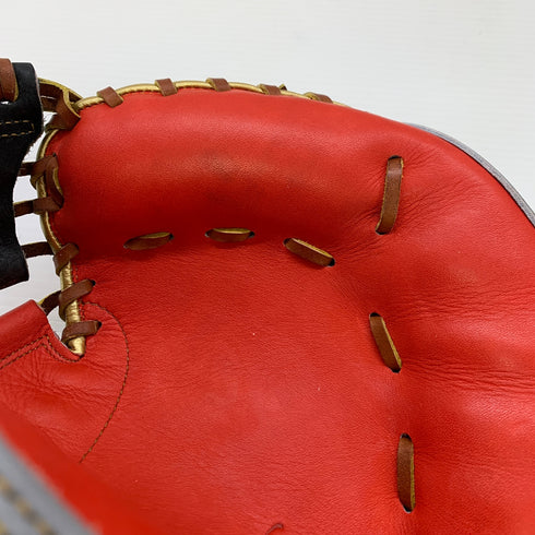 ウィルソン Wilson ワナビーヒーロー 軟式 大人 一般 キャッチャーミット 捕手 グローブ グラブ 右投げ 中古品 野球 6821