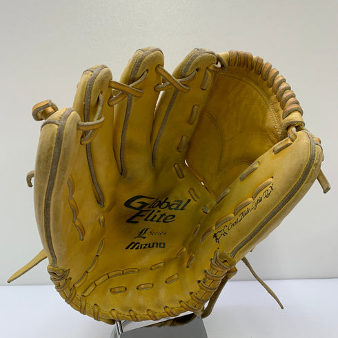 ミズノ MIZUNO グローバルエリート Global Elite 1AJGN35221 軟式 大人 一般 投手用 グローブ ピッチャー グラブ 左投げ 中古品 野球 9432
