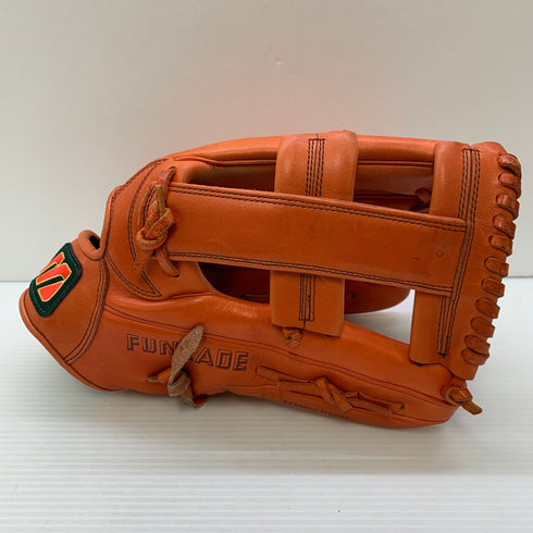 ミズノ MIZUNO ビューリーグ ビッグM 硬式 大人 一般 外野手用 グローブ グラブ 右投げ W14207 中古品 野球 7376