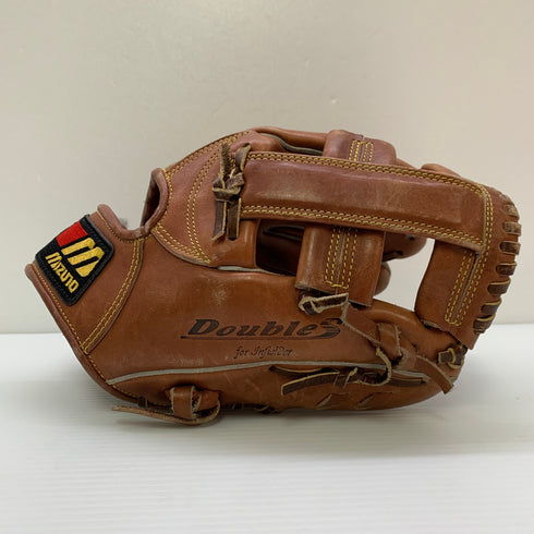 ミズノ MIZUNO ワールドウィン V Doubles 2GN34006 軟式 大人 一般 内野手用 グローブ グラブ 右投げ 中古品 野球 8877