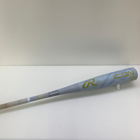 ローリングス Rawlings ICON 少年軟式 子ども FRP製バット BJ6IONE 中古 野球 7792