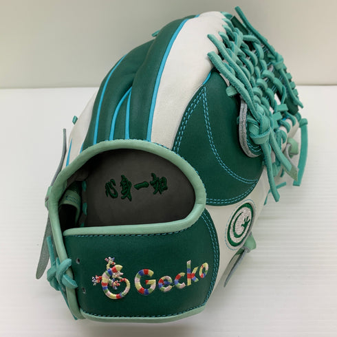ゲッコウ GECKO ゲッコー 硬式 大人 一般 外野手用 グローブ グラブ 右投げ オーダー 中古品 野球 1174