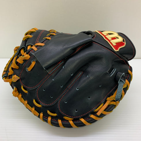 ウィルソン Wilson HTG2BZ 硬式 大人 一般 キャッチャーミット 捕手 グローブ グラブ 右投げ 中古品 野球 9831