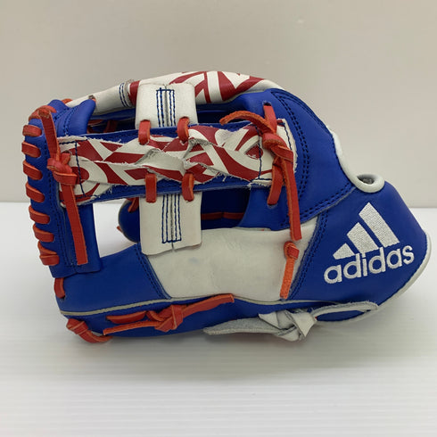 アディダス adidas INT93 軟式 大人 一般 内野手用 グローブ グラブ 左投げ 中古品 グローブ袋付き 野球 9274
