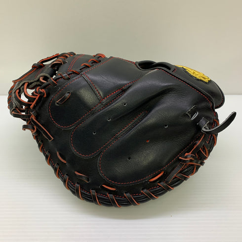 ジェニュイン Genuine 硬式 大人 一般 キャッチャーミット 捕手 グローブ グラブ 右投げ 中古品 グローブ袋付き 野球 9480