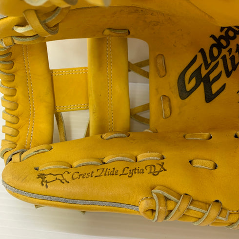 ミズノ MIZUNO グローバルエリート 軟式 大人 一般 内野手用 グローブ グラブ 右投げ 中古品 野球 6292