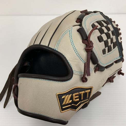 ゼット ZETT FINEcatch BRGB35630A 軟式 大人 一般 内野手用 グローブ グラブ 右投げ 中古品 野球 9134