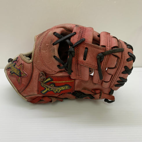 久保田スラッガー KUBOTA SLUGGER 軟式 大人 一般 内野手用 グローブ グラブ 右投げ オーダー 中古品 野球 1052
