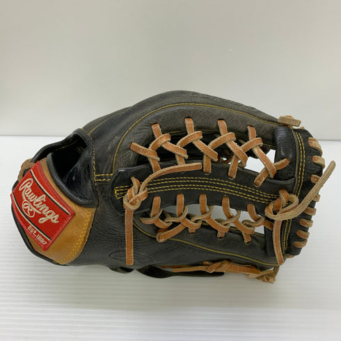ローリングス Rawlings デュアルパームテック 軟式 大人 一般 オールラウンド グローブ グラブ 右投げ 刺繡入り GR8HTC44L 中古品 野球 6187