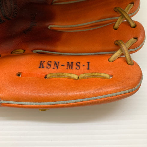 久保田スラッガー KUBOTA SLUGGER KSN-MS-1 軟式 大人 一般 内野手用 グローブ グラブ 右投げ 中古品 野球 9988