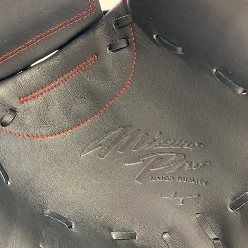 ミズノ MIZUNO ミズノプロ 硬式 大人 一般 キャッチャーミット 捕手 グローブ グラブ 右投げ 1AJCH29110 中古品 野球 8206