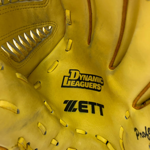 ゼット ZETT YNAMIC LEAGUERS 軟式 大人 一般 投手用 グローブ ピッチャー グラブ 右投げ 中古品 野球 1098
