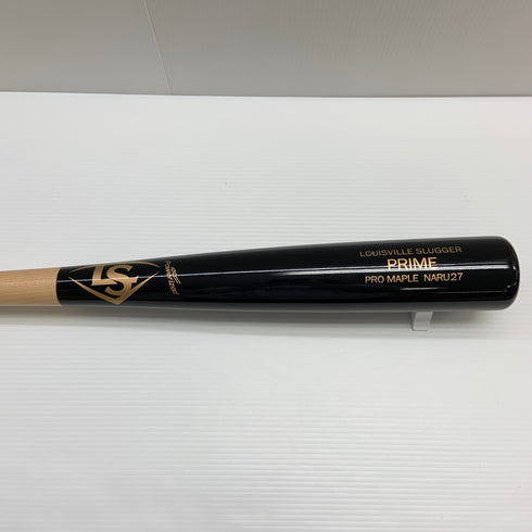 ルイスビルスラッガー Louisville Slugger PRIME 軟式 大人 一般 木製バット NARU27 中古 野球 7694