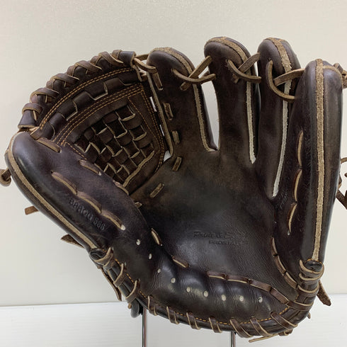 ゼット ZETT プロステイタス 硬式 大人 一般 内野手用 グローブ グラブ 右投げ BPROG566 中古品 グローブ袋付き 野球 6251