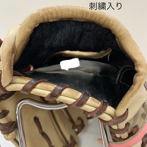 ミズノ MIZUNO ミズノプロ mizunopro ソフトボール用 大人 一般 内野手用 グローブ グラブ 右投げ オーダー 中古品 野球 9005