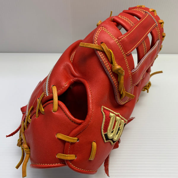ウィルソン Wilson ウィルソンスタッフ 軟式 大人 一般 ファーストミット 一塁手 グローブ グラブ 右投げ RWS36D 中古品 グローブ袋付き 野球 6875