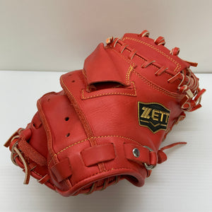 ゼット ZETT BRCB33412R 軟式 大人 一般 キャッチャーミット 捕手 グローブ グラブ 右投げ 中古品 野球 9584