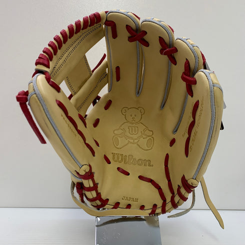 ウィルソン Wilson ウィルソンベア 硬式 大人 一般 内野手用 グローブ グラブ 右投げ WBW102314 タグ付き グローブ袋付き 野球 7138