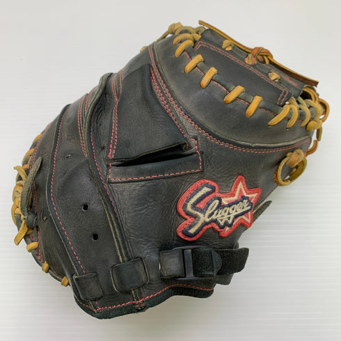 久保田スラッガー KUBOTA SLUGGER JCSP 少年軟式 子ども キャッチャーミット 捕手 グローブ グラブ 右投げ 中古品 野球 8887