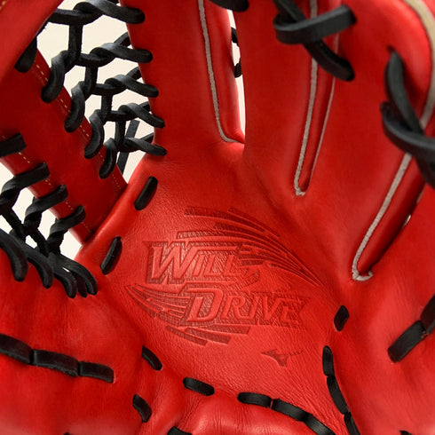 ミズノ MIZUNO ウィルドライブ 軟式 大人 一般 外野手用 グローブ グラブ 右投げ 1AJGR32807 中古品 野球 6467