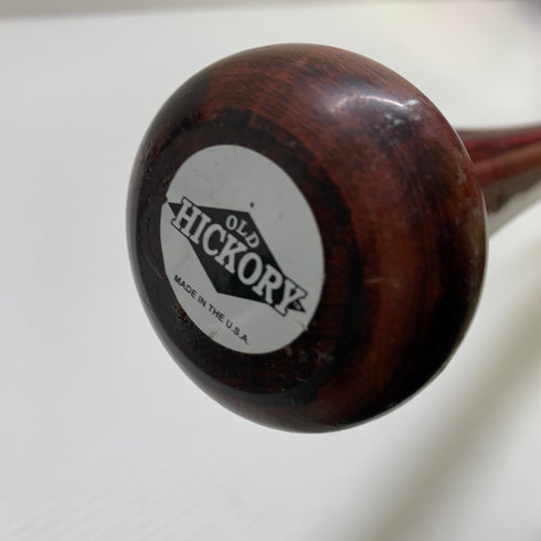 オールドヒッコリー CustomProi 硬式 大人 一般 木製バット(BFJマーク) NM1 中古 野球 7654