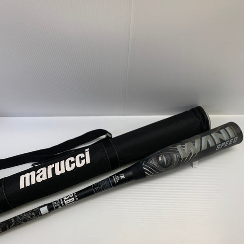 マルーチ marucci ワニクラッシャースピード 軟式 大人 一般 FRP製バット MJJSBBSW2 ミドルバランス 中古 ケース付き 野球 8303