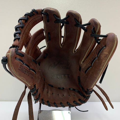 ゼット ZETT ウイニングロード BRGB33110 軟式 大人 一般 内野手用 グローブ グラブ 右投げ 中古品 野球 8671