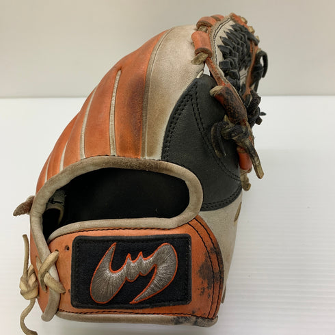 ジームス Zeems 軟式 大人 一般 内野手用 グローブ グラブ 右投げ オーダー 中古品 野球 8698