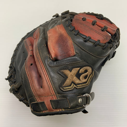 ザナックス Xanax 軟式 大人 一般 キャッチャーミット 捕手 グローブ グラブ 右投げ 中古品 野球 9316