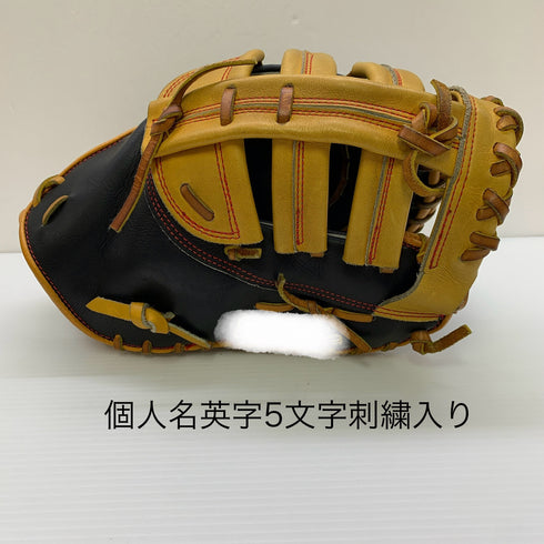 ゼット ZETT プロステイタス PROSTATUS BRFPRO 軟式 大人 一般 ファーストミット 一塁手 グローブ グラブ 右投げ オーダー 中古品 グローブ袋付き 野球 8764