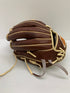 中古品 アサダスポーツ オーダー 硬式 内野手用 グローブ 刺繍入り 3877