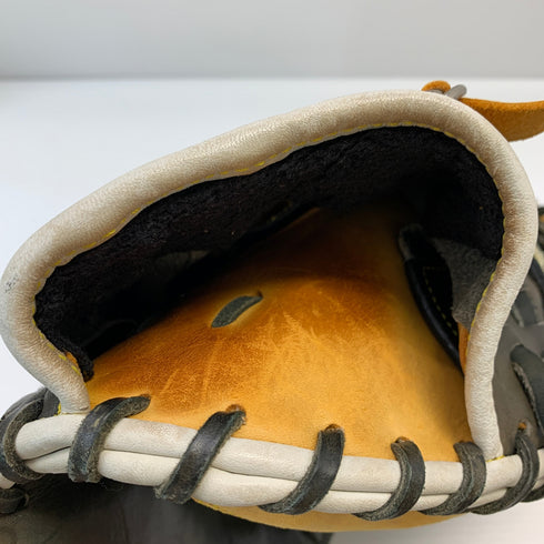 SPALDING 軟式 大人 一般 キャッチャーミット 捕手 グローブ グラブ 右投げ SPMN-52 中古品 野球 7046