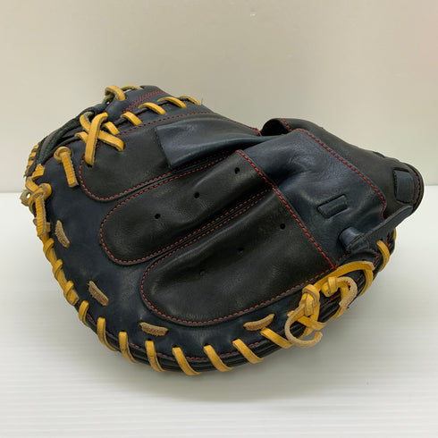 ハタケヤマ HATAKEYAMA PRO-M2 軟式 大人 一般 キャッチャーミット 捕手 グローブ グラブ 右投げ 中古品 野球 8834