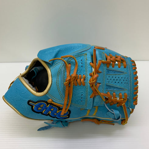 ワンオブジアンサー 硬式 大人 一般 投手用 グローブ ピッチャー グラブ 右投げ 中古品 グローブ袋付き 野球 6060