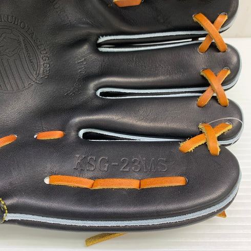 久保田スラッガー KUBOTA SLUGGER 硬式 大人 一般 内野手用 グローブ グラブ 右投げ KSG-23MS タグ付き グローブ袋付き 野球 5885
