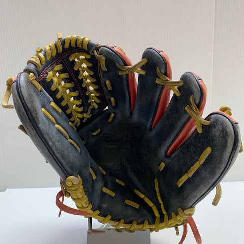 ミズノ MIZUNO BUW LEAGUE 軟式 大人 一般 内野手用 グローブ グラブ 右投げ 中古品 野球 7780