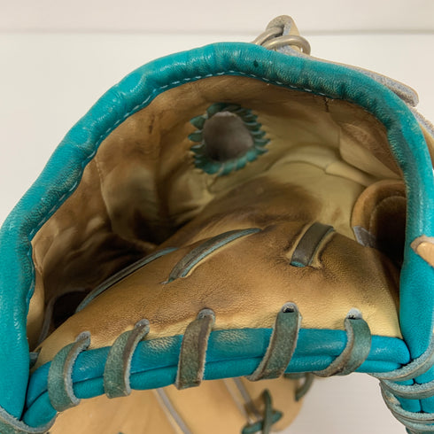 マックス 軟式 大人 一般 投手用 グローブ ピッチャー グラブ 右投げ オーダー 中古品 野球 9598