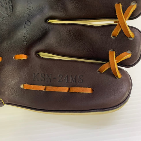 久保田スラッガー KUBOTA SLUGGER 軟式 大人 一般 内野手用 グローブ グラブ 右投げ オーダー 中古品 野球 9299