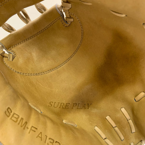 シュアプレイ SURE PLAY SP SBM-FA132 硬式 大人 一般 キャッチャーミット 捕手 グローブ グラブ 右投げ 中古品 野球 8830