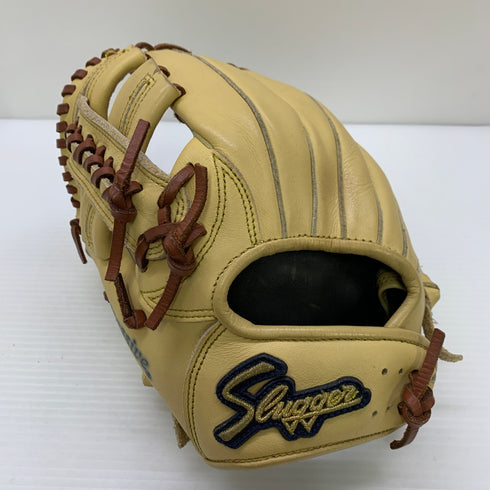 久保田スラッガー KUBOTA SLUGGER KSN-J2X 少年軟式 子ども 内野手用 グローブ グラブ 左投げ 中古品 野球 9433