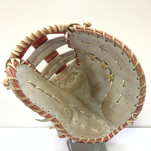 エバード 軟式 大人 一般 ファーストミット 一塁手 グローブ グラブ 右投げ 中古品 野球 9987