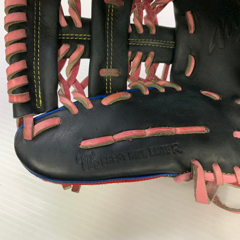 ミズノ MIZUNO ミズノプロ 軟式 大人 一般 内野手用 グローブ グラブ 右投げ オーダー 中古品 グローブ袋付き 野球 8117