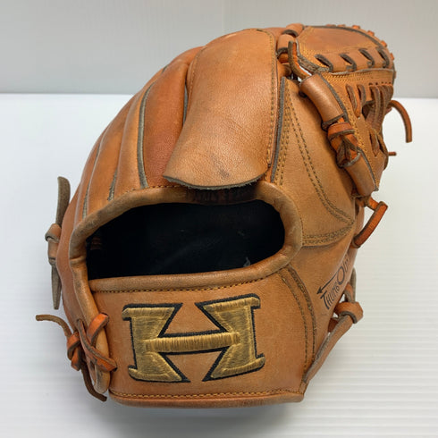 ハイゴールド HI-GOLD 軟式 大人 一般 投手用 グローブ ピッチャー グラブ 右投げ 中古品 野球 7017