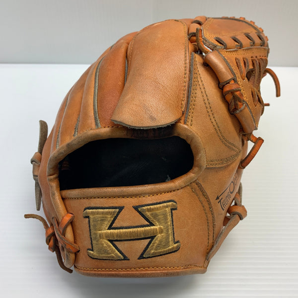 ハイゴールド HI-GOLD 軟式 大人 一般 投手用 グローブ ピッチャー グラブ 右投げ 中古品 野球 7017
